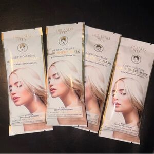 Orlando Pita Deep Moisture Hair Sheet Masks with Moroccan Argan Oil